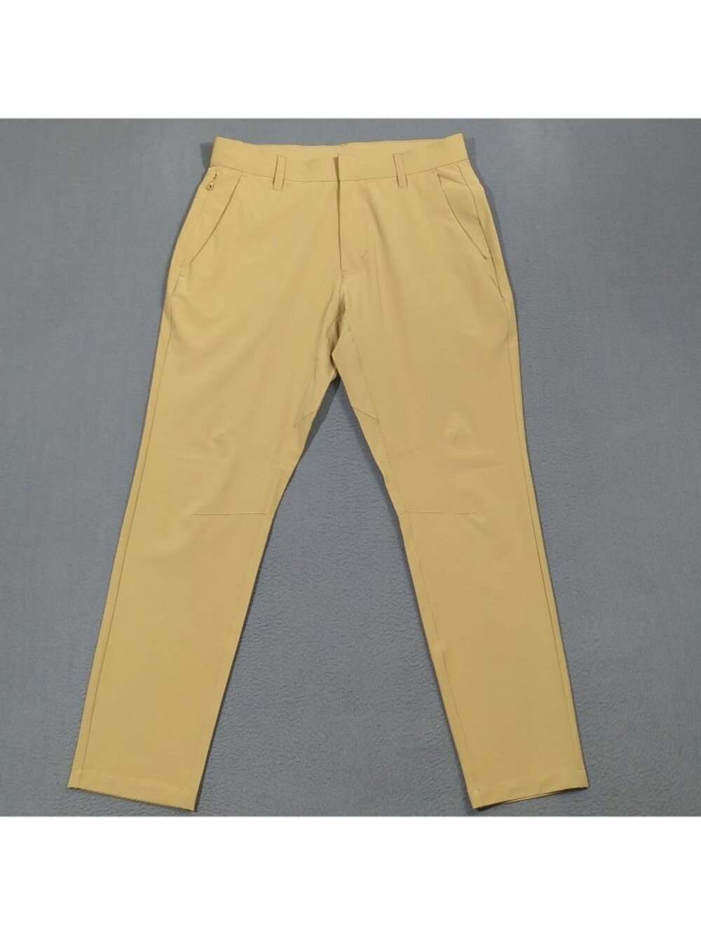 Fabletics The Only Pant Slim Fit Men's 30x30 Khaki Tan Performance Casual